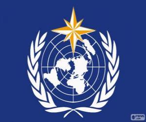 пазл ВМО логотип, Всемирной метеорологической организации